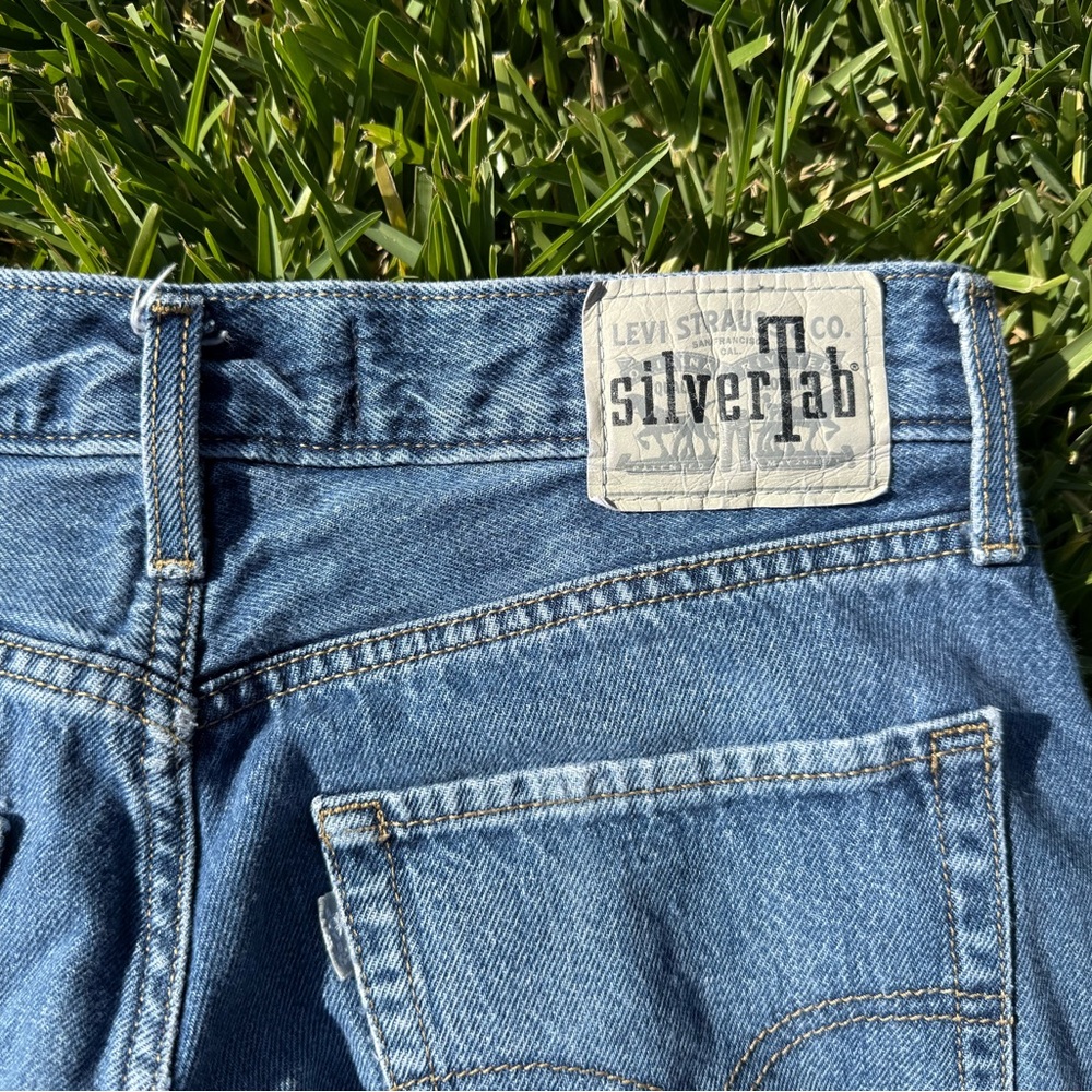 Levi silver tabs
